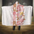 Christmas Aloha Hawaii Tiki Hooded Blanket Hibiscus Spring Colors - Polynesian Pride
