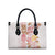 Christmas Aloha Hawaii Tiki Leather Bag Hibiscus Spring Colors - Polynesian Pride
