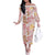 Christmas Aloha Hawaii Tiki Off The Shoulder Long Sleeve Dress Hibiscus Spring Colors - Polynesian Pride