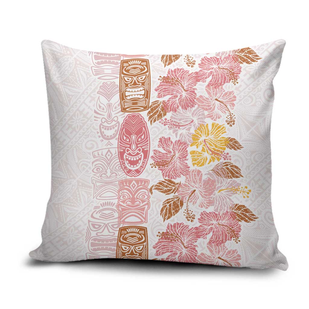 Christmas Aloha Hawaii Tiki Pillow Cover Hibiscus Spring Colors - Polynesian Pride