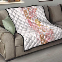 Christmas Aloha Hawaii Tiki Quilt Hibiscus Spring Colors - Polynesian Pride