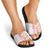 Christmas Aloha Hawaii Tiki Slide Sandals Hibiscus Spring Colors - Polynesian Pride