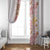 Christmas Aloha Hawaii Tiki Window Curtain Hibiscus Spring Colors - Polynesian Pride