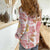 Christmas Aloha Hawaii Tiki Women Casual Shirt Hibiscus Spring Colors - Polynesian Pride