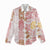 Christmas Aloha Hawaii Tiki Women Casual Shirt Hibiscus Spring Colors - Polynesian Pride