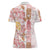 Christmas Aloha Hawaii Tiki Women Polo Shirt Hibiscus Spring Colors - Polynesian Pride