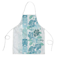 Christmas Aloha Hawaii Tiki Apron Hibiscus Summer Colors - Polynesian Pride