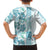 Christmas Aloha Hawaii Tiki Family Matching Long Sleeve Bodycon Dress and Hawaiian Shirt Hibiscus Summer Colors - Polynesian Pride