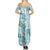 Christmas Aloha Hawaii Tiki Family Matching Summer Maxi Dress and Hawaiian Shirt Hibiscus Summer Colors - Polynesian Pride