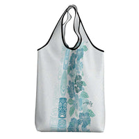 Christmas Aloha Hawaii Tiki Grocery Bag Hibiscus Summer Colors - Polynesian Pride