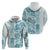 Christmas Aloha Hawaii Tiki Hoodie Hibiscus Summer Colors - Polynesian Pride