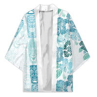 Christmas Aloha Hawaii Tiki Kimono Hibiscus Summer Colors - Polynesian Pride