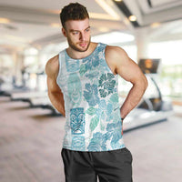 Christmas Aloha Hawaii Tiki Men Tank Top Hibiscus Summer Colors - Polynesian Pride
