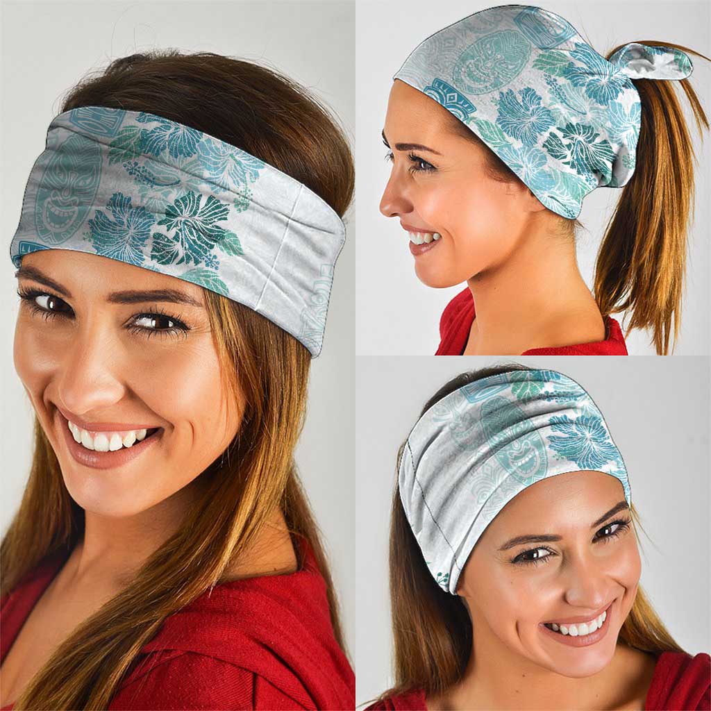 Christmas Aloha Hawaii Tiki Neck Gaiter Hibiscus Summer Colors - Polynesian Pride