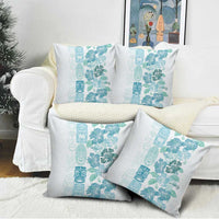 Christmas Aloha Hawaii Tiki Pillow Cover Hibiscus Summer Colors - Polynesian Pride