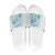 Christmas Aloha Hawaii Tiki Slide Sandals Hibiscus Summer Colors - Polynesian Pride