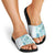 Christmas Aloha Hawaii Tiki Slide Sandals Hibiscus Summer Colors - Polynesian Pride