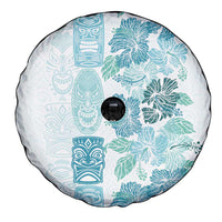 Christmas Aloha Hawaii Tiki Spare Tire Cover Hibiscus Summer Colors - Polynesian Pride