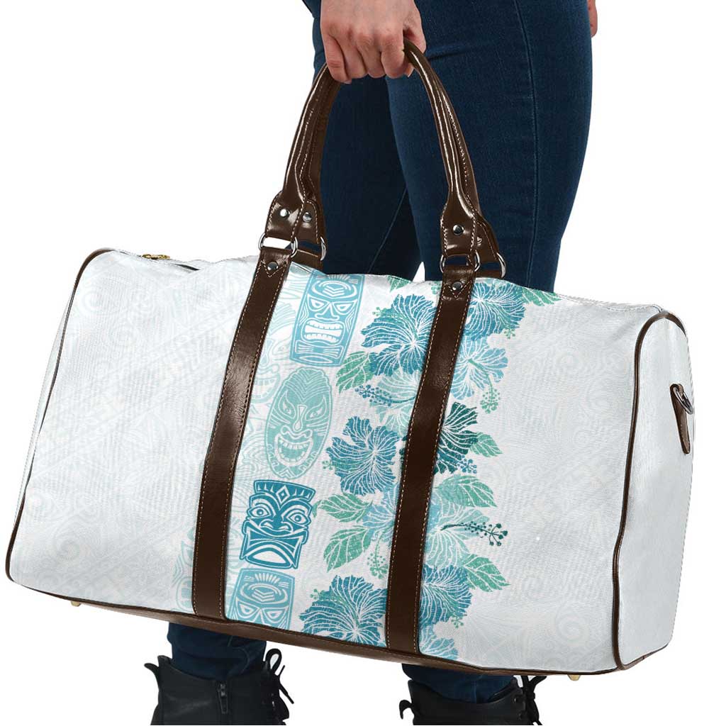 Christmas Aloha Hawaii Tiki Travel Bag Hibiscus Summer Colors - Polynesian Pride