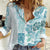 Christmas Aloha Hawaii Tiki Women Casual Shirt Hibiscus Summer Colors - Polynesian Pride