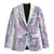 Christmas Aloha Hawaii Tiki Blazer Hibiscus Winter Colors - Polynesian Pride