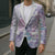 Christmas Aloha Hawaii Tiki Blazer Hibiscus Winter Colors - Polynesian Pride