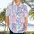 Christmas Aloha Hawaii Tiki Hawaiian Shirt Hibiscus Winter Colors - Polynesian Pride