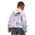 Christmas Aloha Hawaii Tiki Kid Hoodie Hibiscus Winter Colors - Polynesian Pride