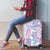 Christmas Aloha Hawaii Tiki Luggage Cover Hibiscus Winter Colors - Polynesian Pride