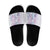 Christmas Aloha Hawaii Tiki Slide Sandals Hibiscus Winter Colors - Polynesian Pride