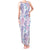 Christmas Aloha Hawaii Tiki Tank Maxi Dress Hibiscus Winter Colors - Polynesian Pride