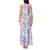 Christmas Aloha Hawaii Tiki Tank Maxi Dress Hibiscus Winter Colors - Polynesian Pride