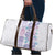 Christmas Aloha Hawaii Tiki Travel Bag Hibiscus Winter Colors - Polynesian Pride