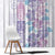 Christmas Aloha Hawaii Tiki Window Curtain Hibiscus Winter Colors - Polynesian Pride