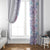 Christmas Aloha Hawaii Tiki Window Curtain Hibiscus Winter Colors - Polynesian Pride