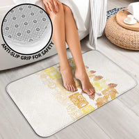 Christmas Aloha Hawaii Tiki Bathroom Set Hibiscus Autumn Colors - Polynesian Pride