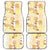 Christmas Aloha Hawaii Tiki Car Mats Hibiscus Autumn Colors - Polynesian Pride