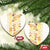 Christmas Aloha Hawaii Tiki Ceramic Ornament Hibiscus Autumn Colors - Polynesian Pride