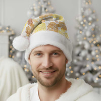 Christmas Aloha Hawaii Tiki Christmas Santa Hat Hibiscus Autumn Colors - Polynesian Pride