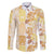 Christmas Aloha Hawaii Tiki Family Matching Mermaid Dress and Hawaiian Shirt Hibiscus Autumn Colors - Polynesian Pride