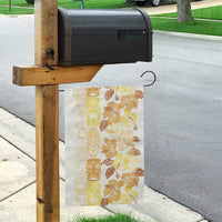 Christmas Aloha Hawaii Tiki Garden Flag Hibiscus Autumn Colors - Polynesian Pride