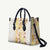 Christmas Aloha Hawaii Tiki Leather Bag Hibiscus Autumn Colors - Polynesian Pride
