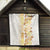 Christmas Aloha Hawaii Tiki Quilt Hibiscus Autumn Colors - Polynesian Pride