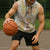 Christmas Aloha Hawaii Tiki Sleeveless Hoodie Hibiscus Autumn Colors - Polynesian Pride