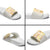 Christmas Aloha Hawaii Tiki Slide Sandals Hibiscus Autumn Colors - Polynesian Pride