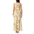 Christmas Aloha Hawaii Tiki Tank Maxi Dress Hibiscus Autumn Colors - Polynesian Pride