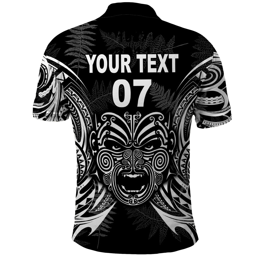 New Zealand Rugby Polo Shirt 2023 World Cup Aotearoa Create History LT7 - Polynesian Pride