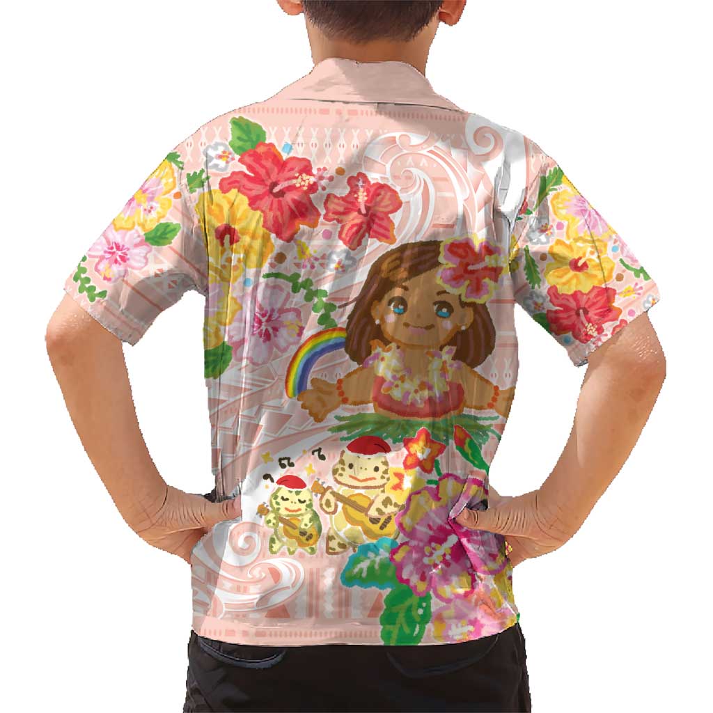 Aloha Hawaii Hawaiian Shirt Kawaii Mele Kalikimaka - Pastel Fever