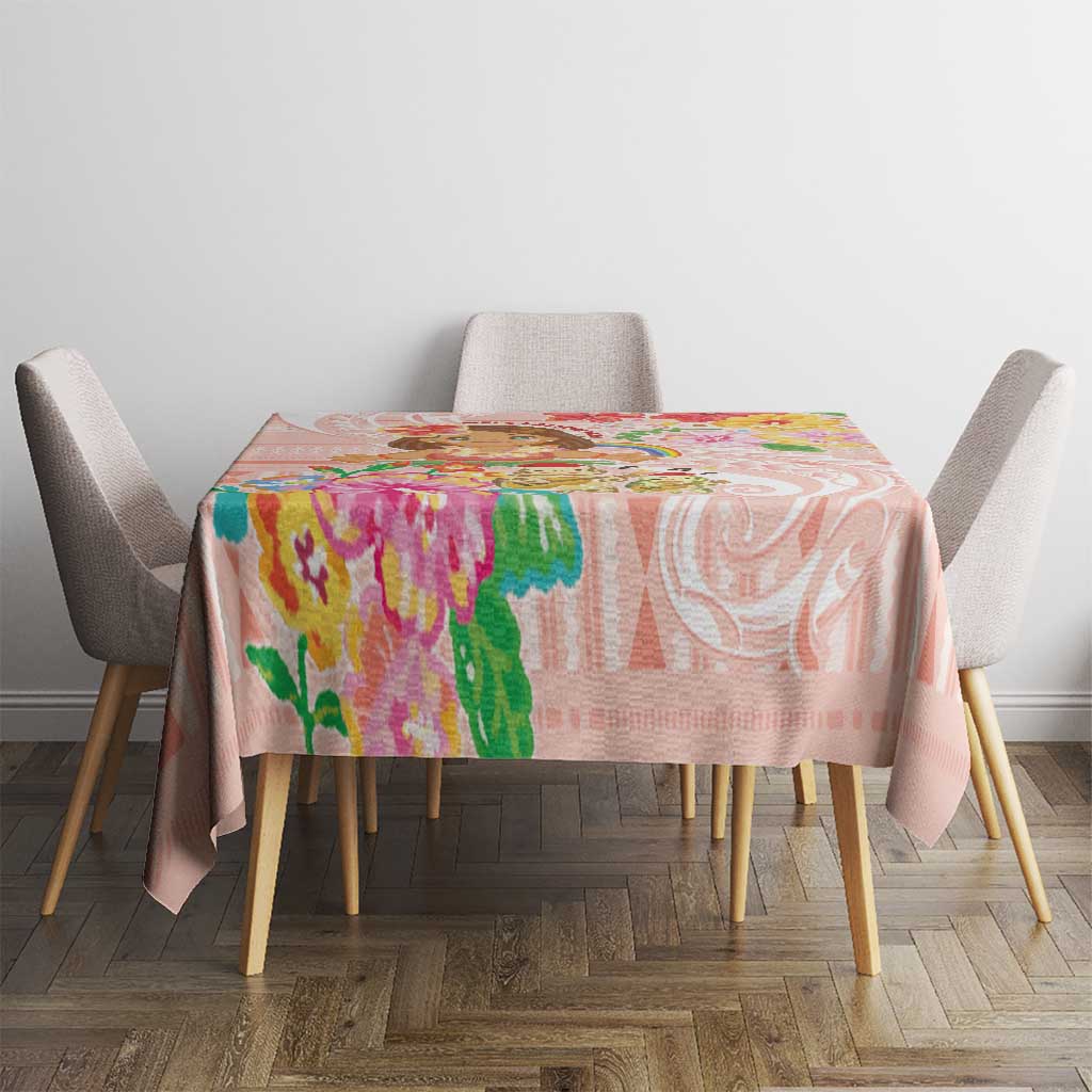 Aloha Hawaii Tablecloth Kawaii Mele Kalikimaka - Pastel Fever