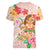 Aloha Hawaii Women V-Neck T-Shirt Kawaii Mele Kalikimaka - Pastel Fever